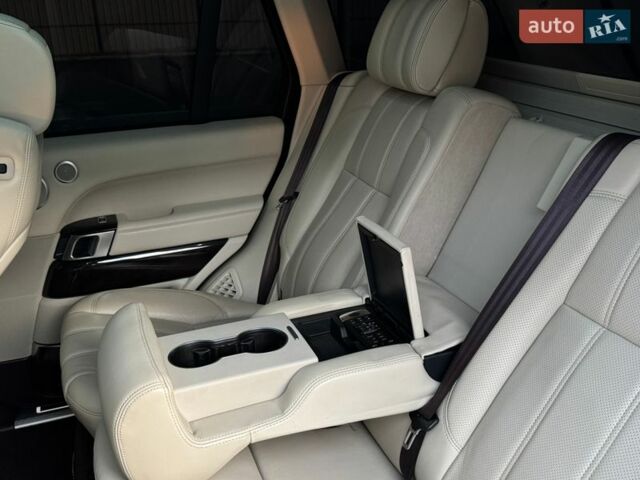 Черный Ленд Ровер Рендж Ровер, объемом двигателя 5 л и пробегом 206 тыс. км за 29500 $, фото 29 на Automoto.ua