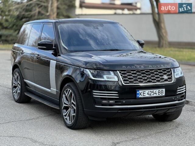 Чорний Ленд Ровер Рендж Ровер, об'ємом двигуна 4.4 л та пробігом 221 тис. км за 28800 $, фото 1 на Automoto.ua
