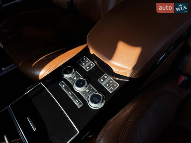 Ленд Ровер Рендж Ровер 2014 у Житомирі на Automoto.ua Чорний Ленд Ровер Рендж Ровер, об'ємом двигуна 5 л та пробігом 144 тис. км за 38999 $, фото 48 на Automoto.ua