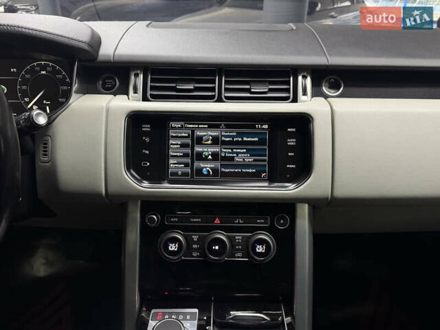 Черный Ленд Ровер Рендж Ровер, объемом двигателя 3 л и пробегом 158 тыс. км за 28900 $, фото 26 на Automoto.ua