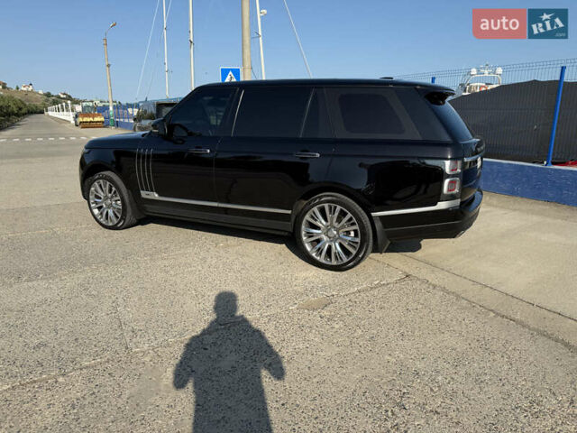 Черный Ленд Ровер Рендж Ровер, объемом двигателя 4.37 л и пробегом 202 тыс. км за 61499 $, фото 14 на Automoto.ua