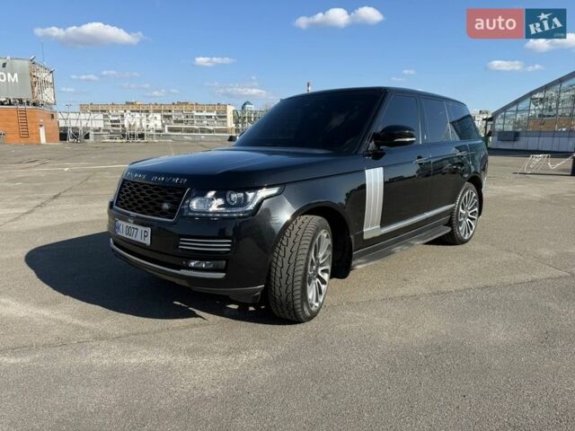 Черный Ленд Ровер Рендж Ровер, объемом двигателя 4.4 л и пробегом 116 тыс. км за 39900 $, фото 2 на Automoto.ua