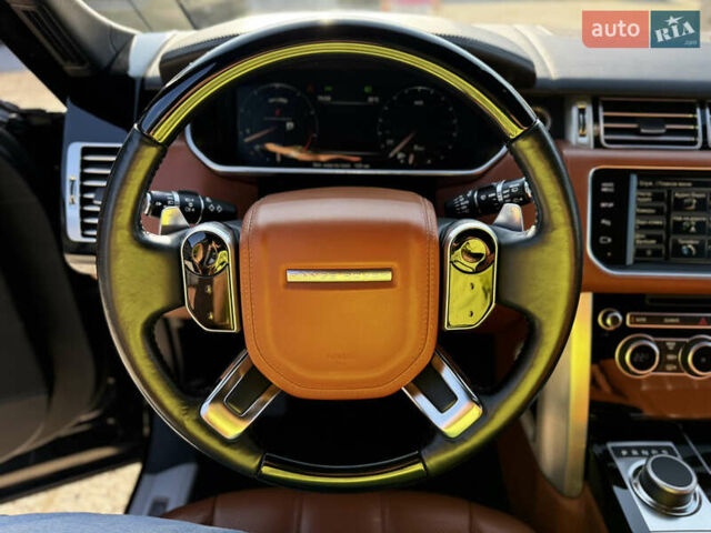 Ленд Ровер Рендж Ровер 2014 у Житомирі на Automoto.ua Чорний Ленд Ровер Рендж Ровер, об'ємом двигуна 5 л та пробігом 144 тис. км за 38999 $, фото 32 на Automoto.ua