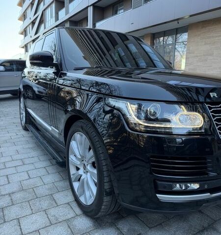 Чорний Ленд Ровер Рендж Ровер, об'ємом двигуна 4.37 л та пробігом 98 тис. км за 44900 $, фото 12 на Automoto.ua