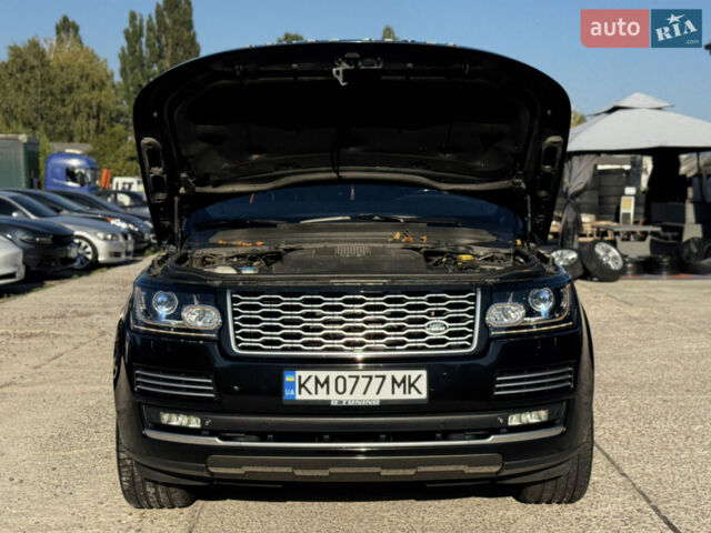 Чорний Ленд Ровер Рендж Ровер, об'ємом двигуна 5 л та пробігом 150 тис. км за 37900 $, фото 81 на Automoto.ua