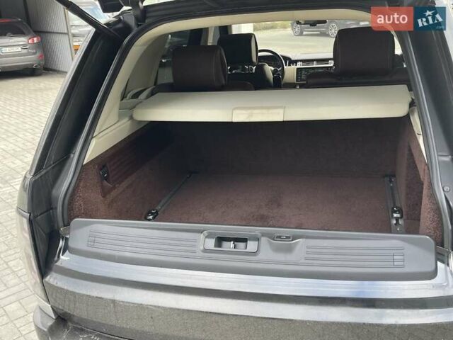 Черный Ленд Ровер Рендж Ровер, объемом двигателя 4.4 л и пробегом 221 тыс. км за 35000 $, фото 15 на Automoto.ua