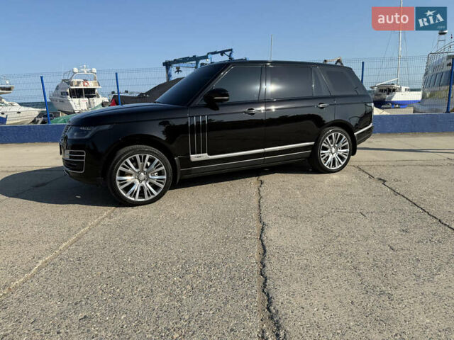 Черный Ленд Ровер Рендж Ровер, объемом двигателя 4.37 л и пробегом 202 тыс. км за 61499 $, фото 17 на Automoto.ua