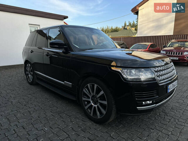 Черный Ленд Ровер Рендж Ровер, объемом двигателя 2.99 л и пробегом 182 тыс. км за 38000 $, фото 2 на Automoto.ua