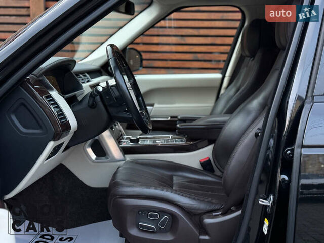 Чорний Ленд Ровер Рендж Ровер, об'ємом двигуна 2.99 л та пробігом 132 тис. км за 39000 $, фото 18 на Automoto.ua