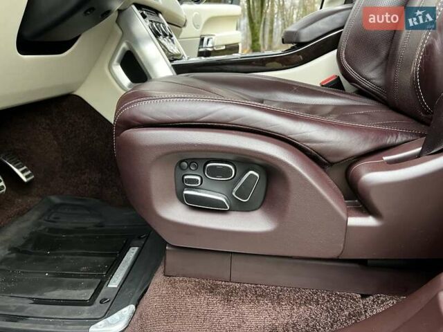 Черный Ленд Ровер Рендж Ровер, объемом двигателя 5 л и пробегом 175 тыс. км за 40300 $, фото 15 на Automoto.ua