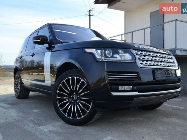Чорний Ленд Ровер Рендж Ровер, об'ємом двигуна 3 л та пробігом 159 тис. км за 34750 $, фото 20 на Automoto.ua