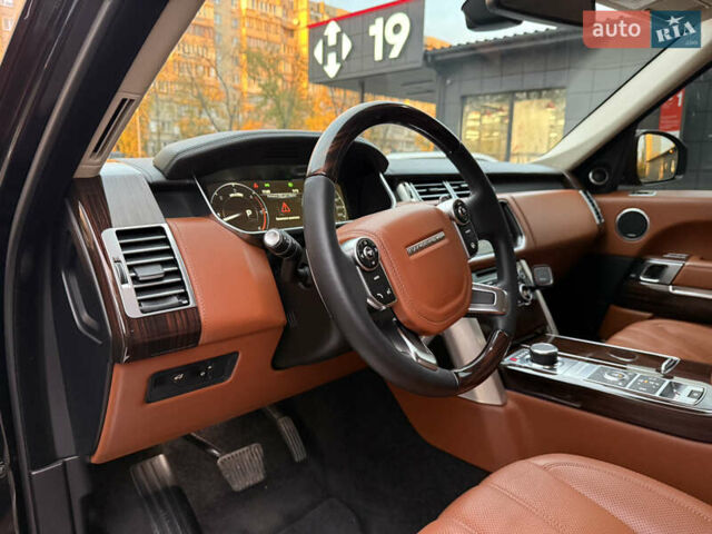 Черный Ленд Ровер Рендж Ровер, объемом двигателя 4.4 л и пробегом 165 тыс. км за 37500 $, фото 41 на Automoto.ua