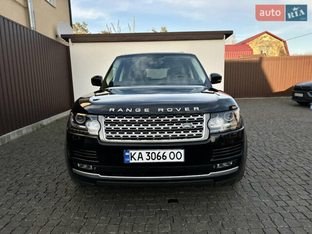 Черный Ленд Ровер Рендж Ровер, объемом двигателя 2.99 л и пробегом 182 тыс. км за 38000 $, фото 1 на Automoto.ua