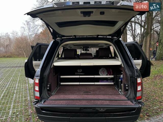 Чорний Ленд Ровер Рендж Ровер, об'ємом двигуна 5 л та пробігом 174 тис. км за 41000 $, фото 37 на Automoto.ua