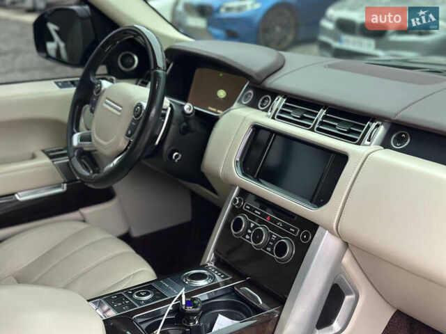 Чорний Ленд Ровер Рендж Ровер, об'ємом двигуна 5 л та пробігом 200 тис. км за 29000 $, фото 14 на Automoto.ua