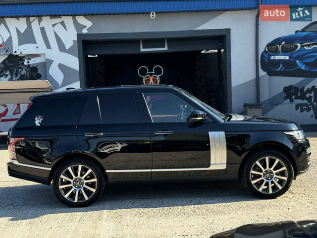 Ленд Ровер Рендж Ровер 2014 у Житомирі на Automoto.ua Чорний Ленд Ровер Рендж Ровер, об'ємом двигуна 5 л та пробігом 144 тис. км за 38999 $, фото 6 на Automoto.ua