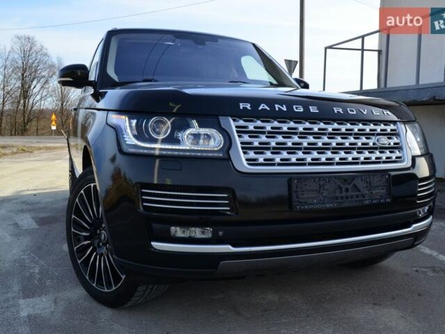 Чорний Ленд Ровер Рендж Ровер, об'ємом двигуна 3 л та пробігом 159 тис. км за 34750 $, фото 16 на Automoto.ua
