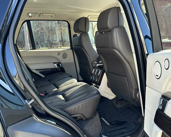 Черный Ленд Ровер Рендж Ровер, объемом двигателя 2.99 л и пробегом 163 тыс. км за 37000 $, фото 12 на Automoto.ua