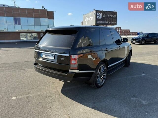 Черный Ленд Ровер Рендж Ровер, объемом двигателя 4.4 л и пробегом 116 тыс. км за 39900 $, фото 4 на Automoto.ua