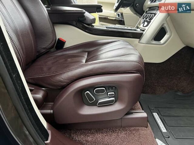 Черный Ленд Ровер Рендж Ровер, объемом двигателя 5 л и пробегом 175 тыс. км за 40300 $, фото 22 на Automoto.ua