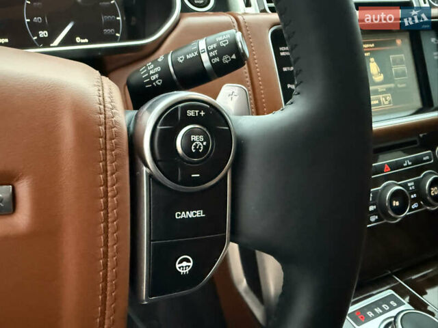 Черный Ленд Ровер Рендж Ровер, объемом двигателя 4.4 л и пробегом 165 тыс. км за 37500 $, фото 45 на Automoto.ua