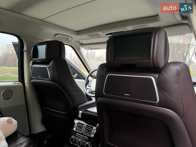 Черный Ленд Ровер Рендж Ровер, объемом двигателя 5 л и пробегом 175 тыс. км за 40300 $, фото 25 на Automoto.ua