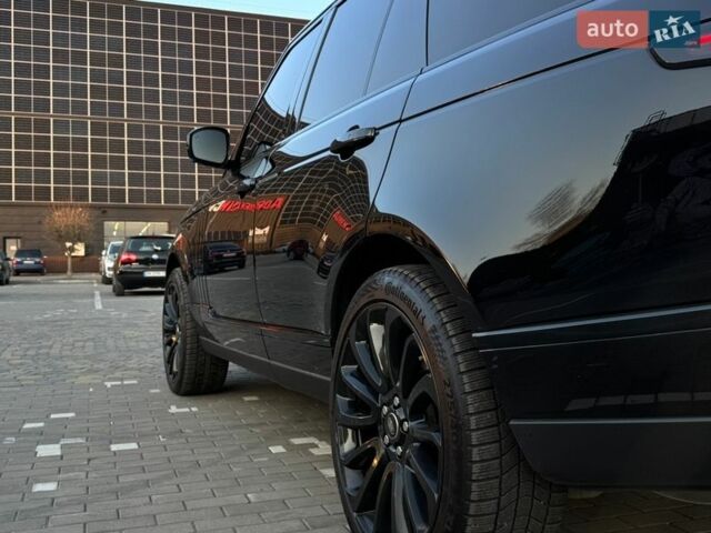 Черный Ленд Ровер Рендж Ровер, объемом двигателя 5 л и пробегом 206 тыс. км за 29500 $, фото 16 на Automoto.ua