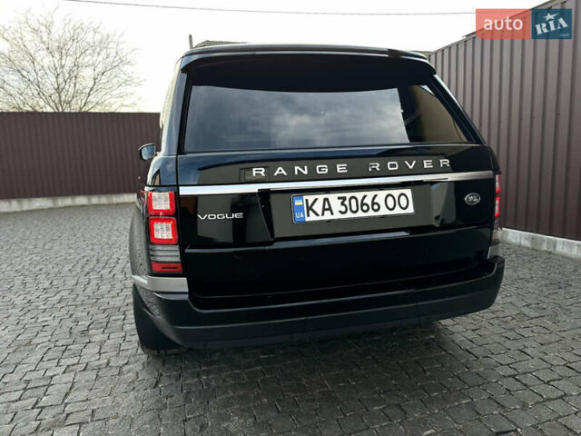 Черный Ленд Ровер Рендж Ровер, объемом двигателя 2.99 л и пробегом 182 тыс. км за 38000 $, фото 5 на Automoto.ua
