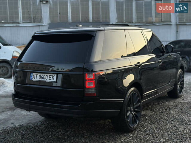 Чорний Ленд Ровер Рендж Ровер, об'ємом двигуна 5 л та пробігом 205 тис. км за 29999 $, фото 9 на Automoto.ua