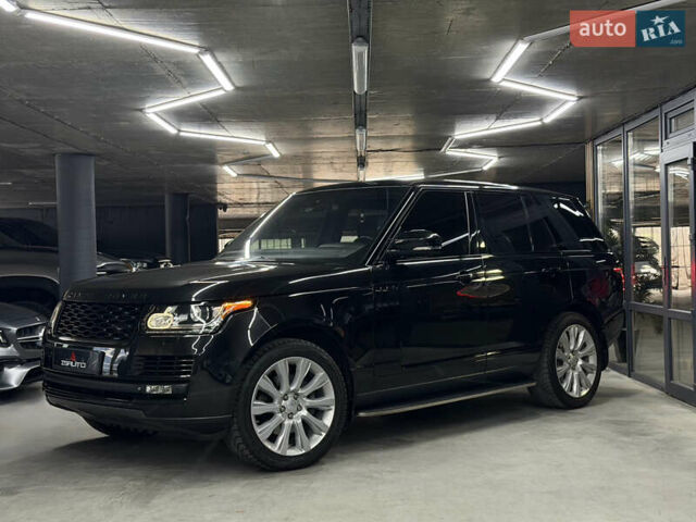 Черный Ленд Ровер Рендж Ровер, объемом двигателя 3 л и пробегом 158 тыс. км за 28900 $, фото 6 на Automoto.ua