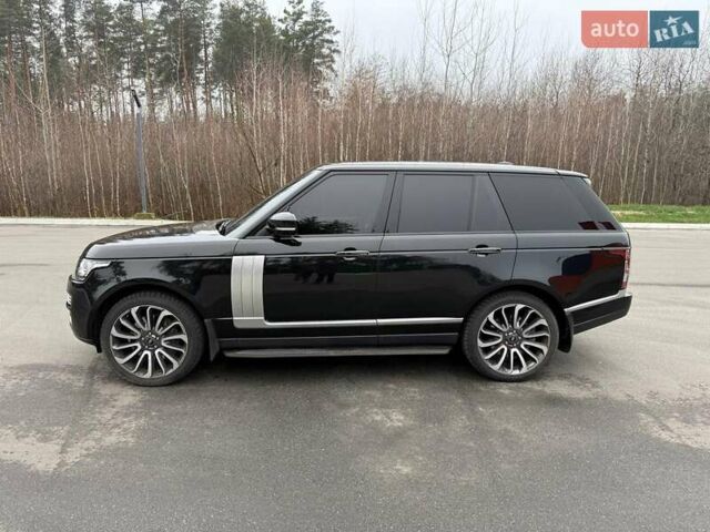 Чорний Ленд Ровер Рендж Ровер, об'ємом двигуна 4.37 л та пробігом 106 тис. км за 43500 $, фото 9 на Automoto.ua