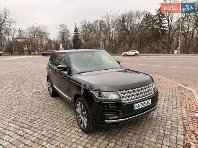 Черный Ленд Ровер Рендж Ровер, объемом двигателя 3 л и пробегом 204 тыс. км за 28500 $, фото 33 на Automoto.ua