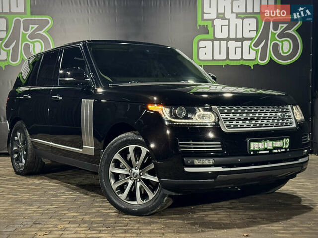 Чорний Ленд Ровер Рендж Ровер, об'ємом двигуна 4.37 л та пробігом 246 тис. км за 32299 $, фото 6 на Automoto.ua