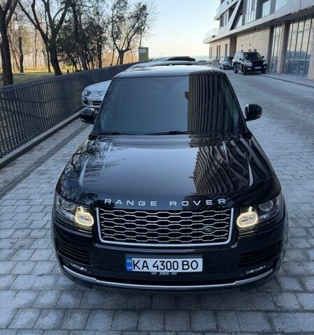 Чорний Ленд Ровер Рендж Ровер, об'ємом двигуна 4.37 л та пробігом 98 тис. км за 44900 $, фото 8 на Automoto.ua
