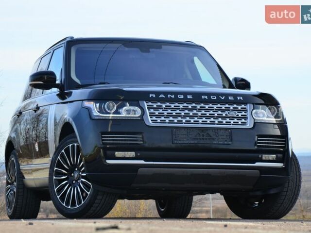 Чорний Ленд Ровер Рендж Ровер, об'ємом двигуна 3 л та пробігом 159 тис. км за 34750 $, фото 22 на Automoto.ua