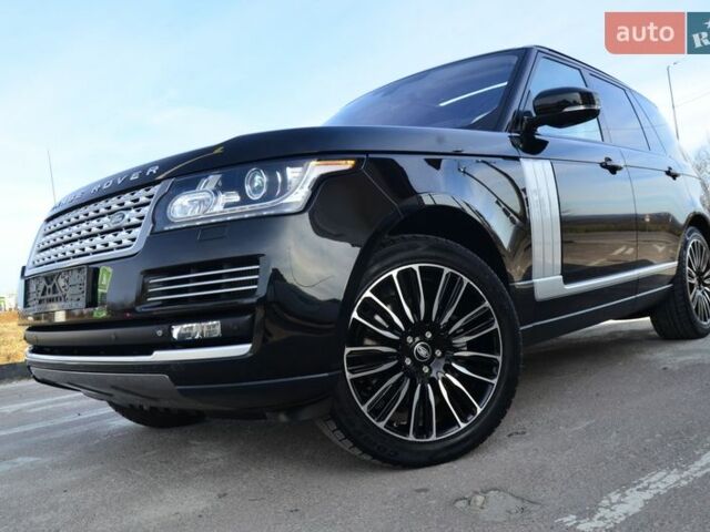 Чорний Ленд Ровер Рендж Ровер, об'ємом двигуна 3 л та пробігом 159 тис. км за 34750 $, фото 7 на Automoto.ua