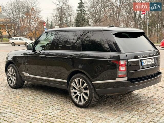 Черный Ленд Ровер Рендж Ровер, объемом двигателя 3 л и пробегом 204 тыс. км за 28500 $, фото 14 на Automoto.ua
