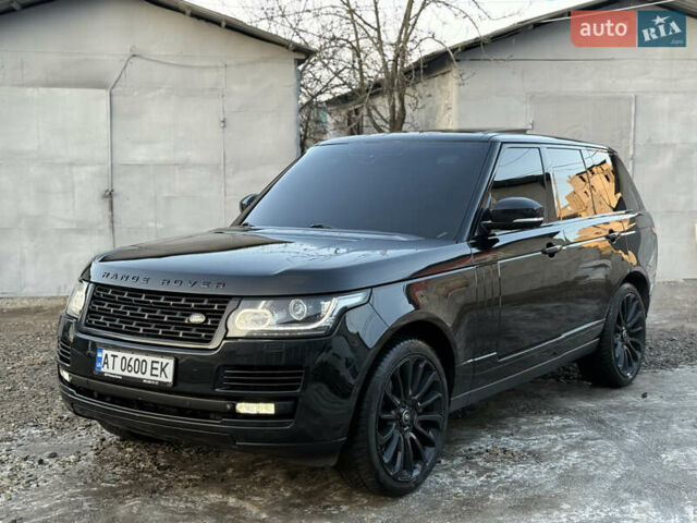 Чорний Ленд Ровер Рендж Ровер, об'ємом двигуна 5 л та пробігом 205 тис. км за 29999 $, фото 5 на Automoto.ua