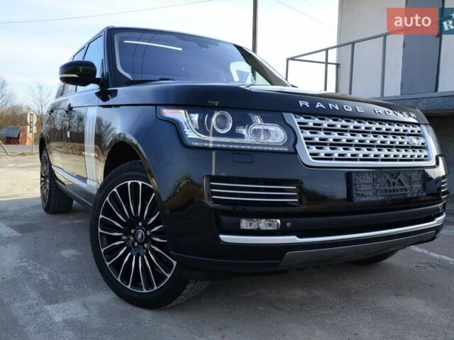 Чорний Ленд Ровер Рендж Ровер, об'ємом двигуна 3 л та пробігом 159 тис. км за 34750 $, фото 17 на Automoto.ua