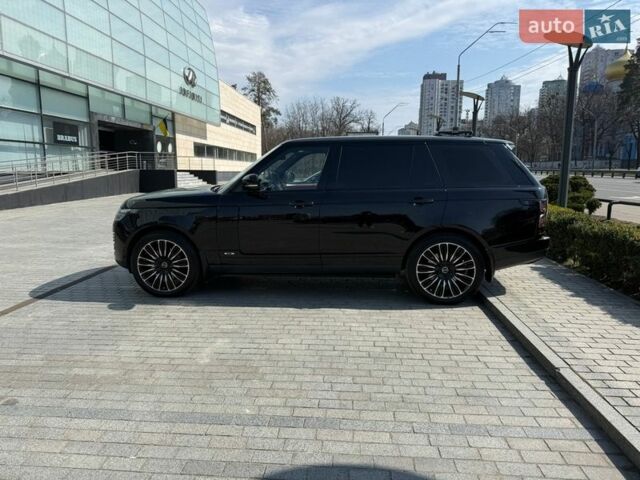 Чорний Ленд Ровер Рендж Ровер, об'ємом двигуна 4.37 л та пробігом 147 тис. км за 43900 $, фото 2 на Automoto.ua