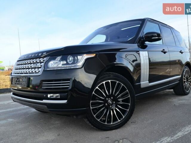 Чорний Ленд Ровер Рендж Ровер, об'ємом двигуна 3 л та пробігом 159 тис. км за 34750 $, фото 8 на Automoto.ua
