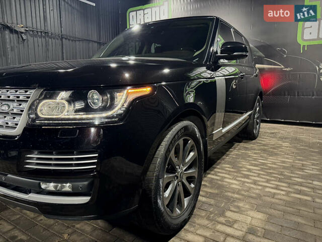 Чорний Ленд Ровер Рендж Ровер, об'ємом двигуна 4.37 л та пробігом 246 тис. км за 32299 $, фото 8 на Automoto.ua