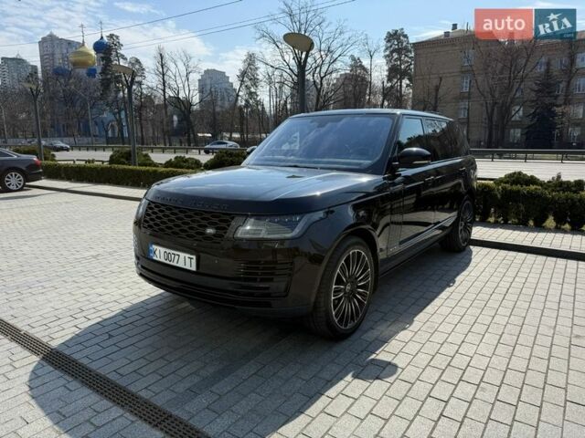 Чорний Ленд Ровер Рендж Ровер, об'ємом двигуна 4.37 л та пробігом 147 тис. км за 43900 $, фото 1 на Automoto.ua