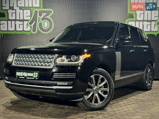 Чорний Ленд Ровер Рендж Ровер, об'ємом двигуна 4.37 л та пробігом 246 тис. км за 32299 $, фото 2 на Automoto.ua