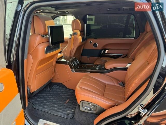 Чорний Ленд Ровер Рендж Ровер, об'ємом двигуна 4.37 л та пробігом 147 тис. км за 43900 $, фото 8 на Automoto.ua