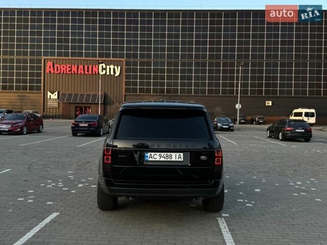 Черный Ленд Ровер Рендж Ровер, объемом двигателя 5 л и пробегом 206 тыс. км за 29500 $, фото 9 на Automoto.ua
