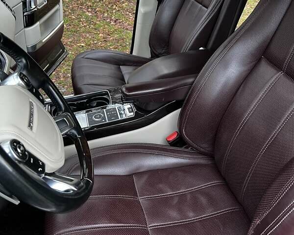 Черный Ленд Ровер Рендж Ровер, объемом двигателя 5 л и пробегом 175 тыс. км за 40300 $, фото 19 на Automoto.ua