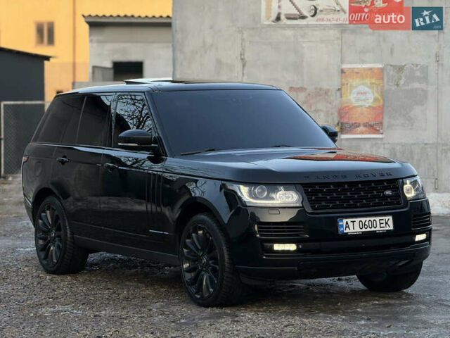 Чорний Ленд Ровер Рендж Ровер, об'ємом двигуна 5 л та пробігом 205 тис. км за 29999 $, фото 2 на Automoto.ua