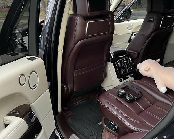 Черный Ленд Ровер Рендж Ровер, объемом двигателя 5 л и пробегом 175 тыс. км за 40300 $, фото 29 на Automoto.ua