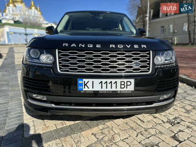 Черный Ленд Ровер Рендж Ровер, объемом двигателя 2.99 л и пробегом 163 тыс. км за 37000 $, фото 2 на Automoto.ua